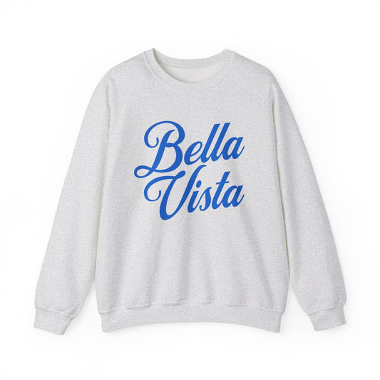 Bella Vista Blue Crewneck Sweatshirt