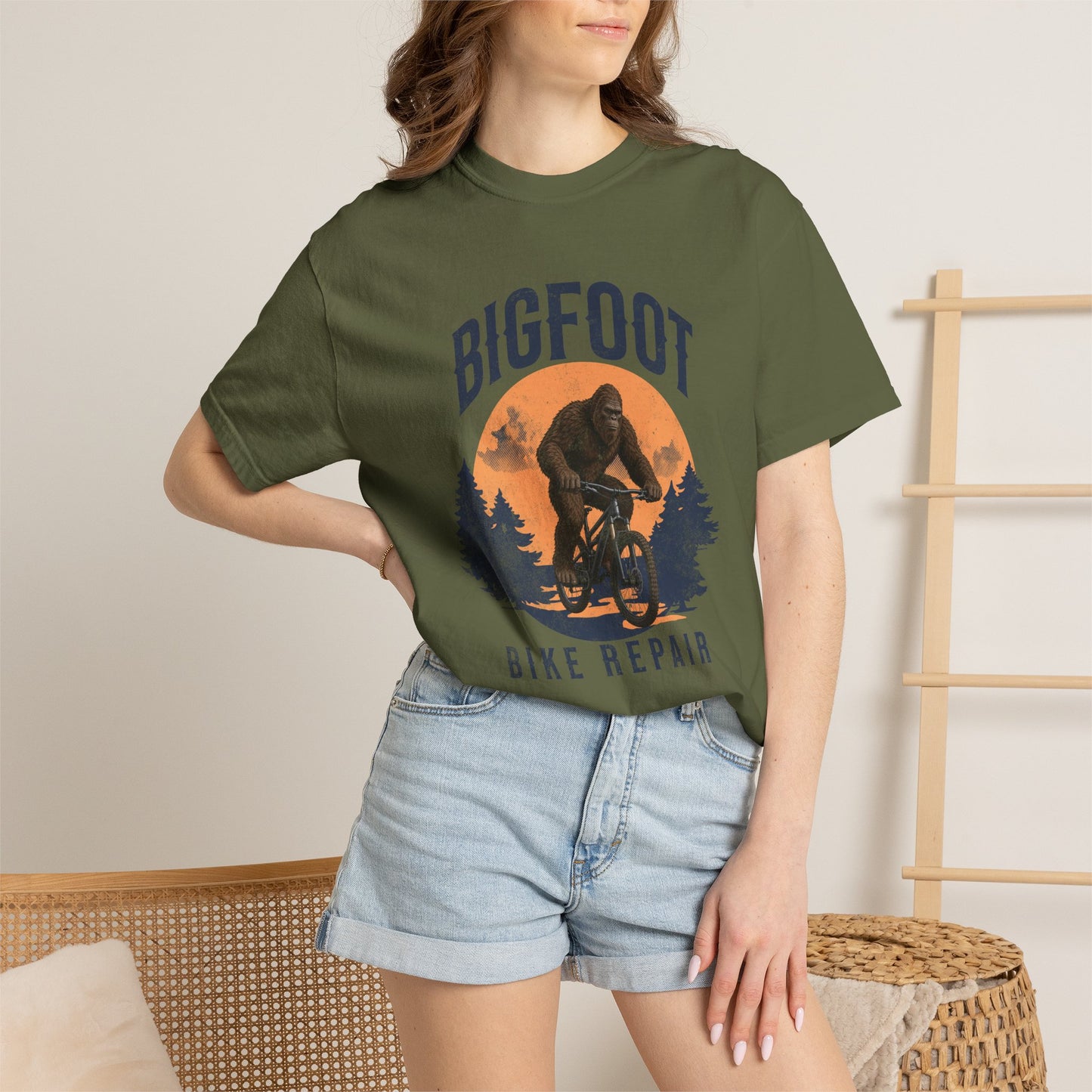 Bigfoot Bike Repair Tee