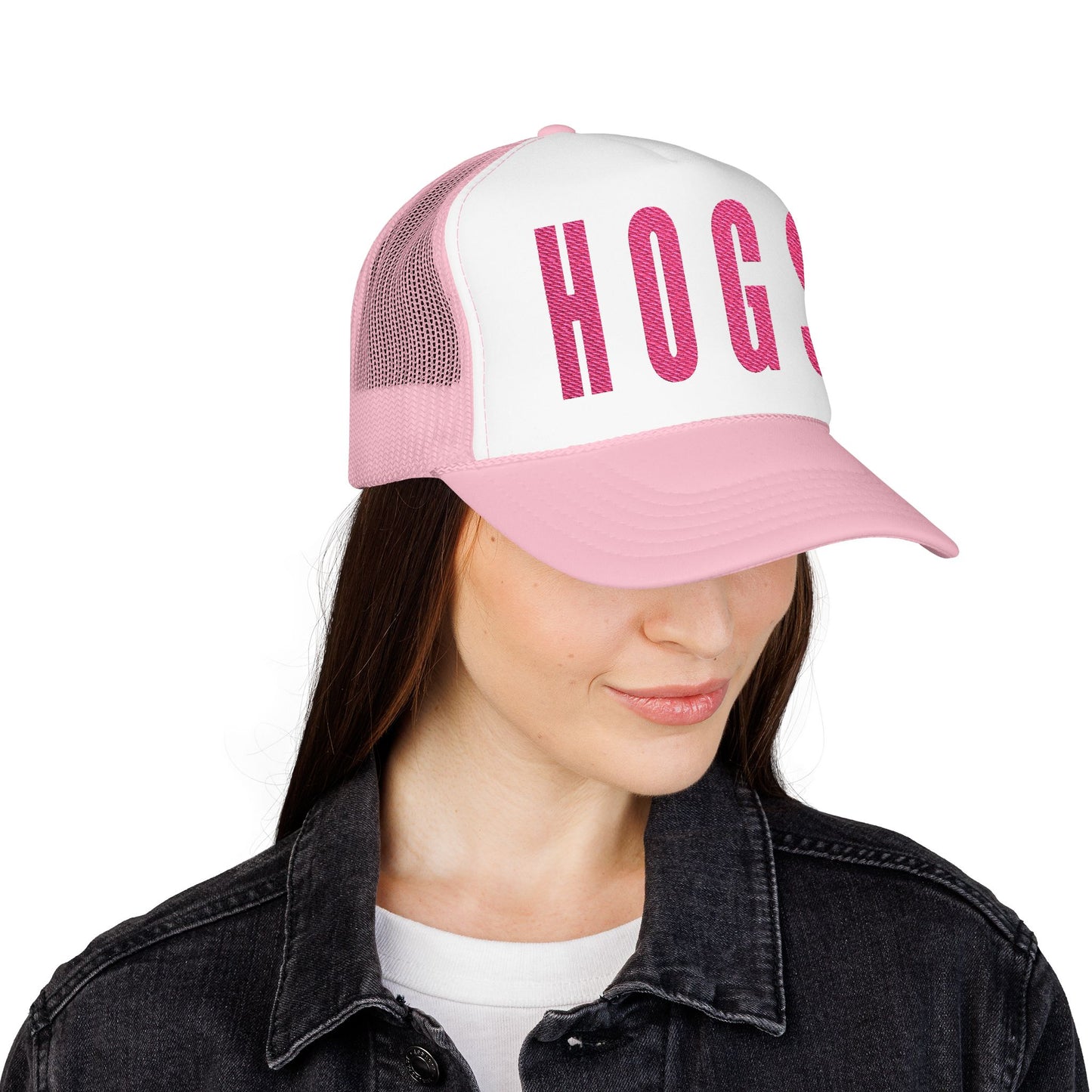 Pink Call 'Em Foam Trucker Hat