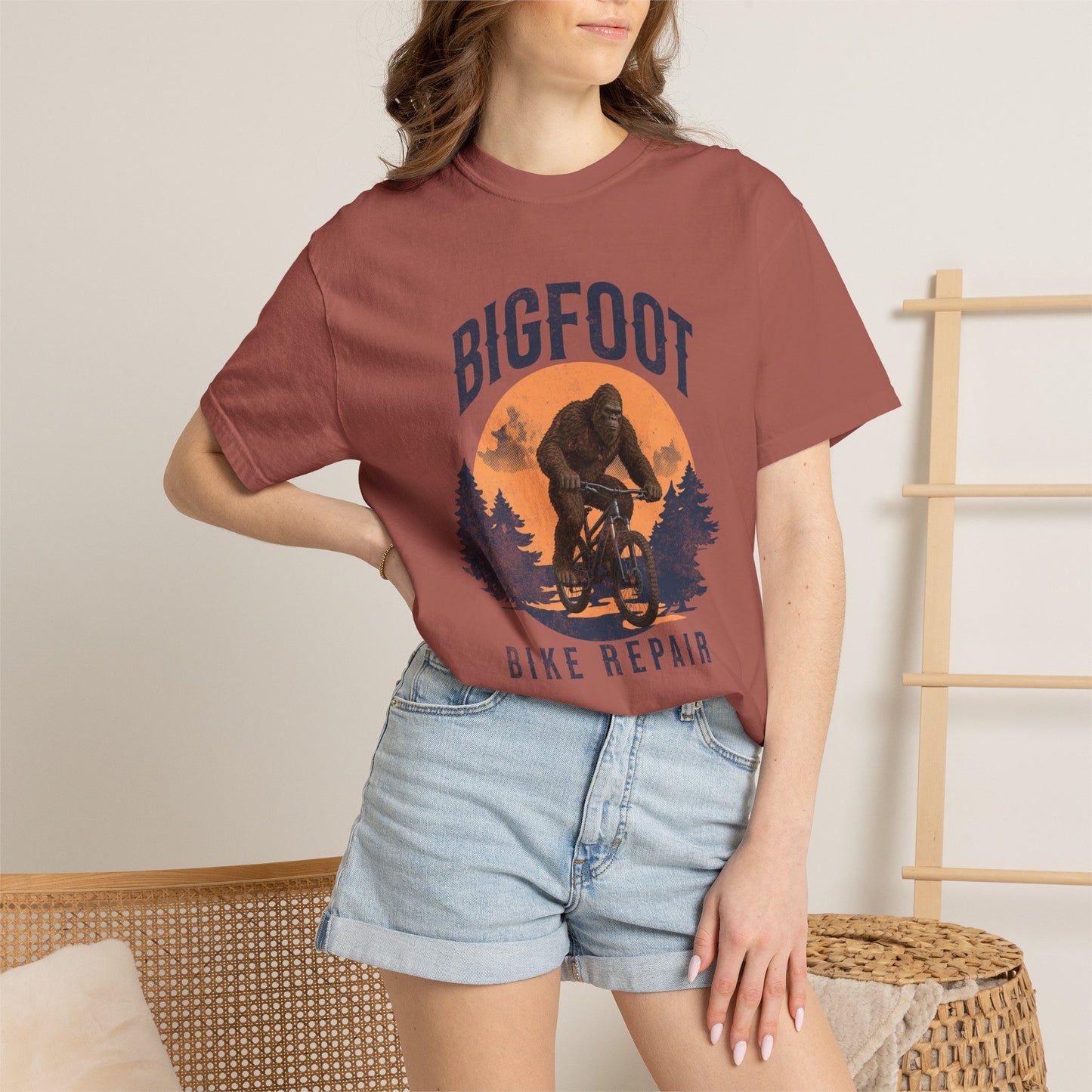 Bigfoot Bike Repair Tee