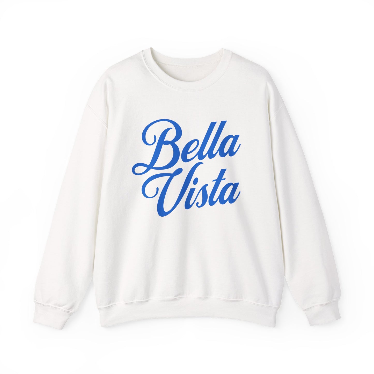 Bella Vista Blue Crewneck Sweatshirt