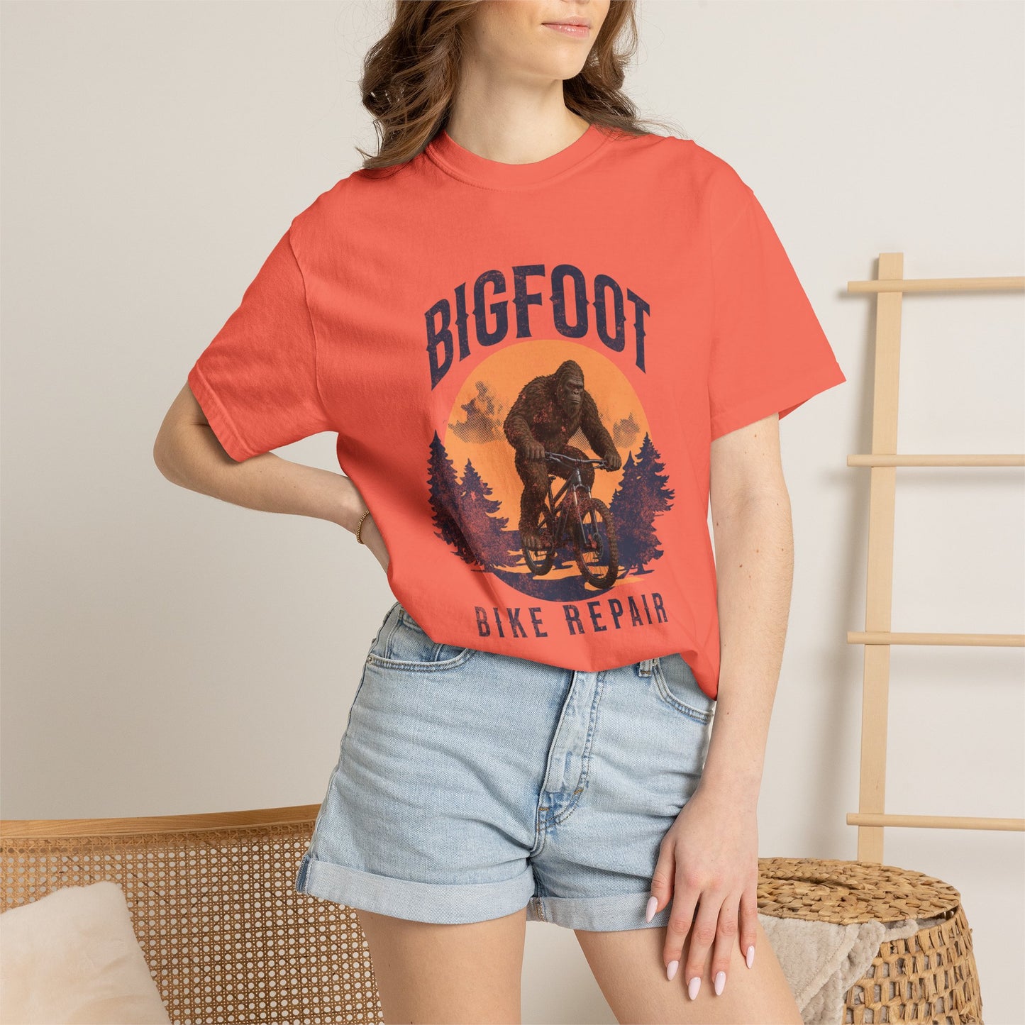 Bigfoot Bike Repair Tee