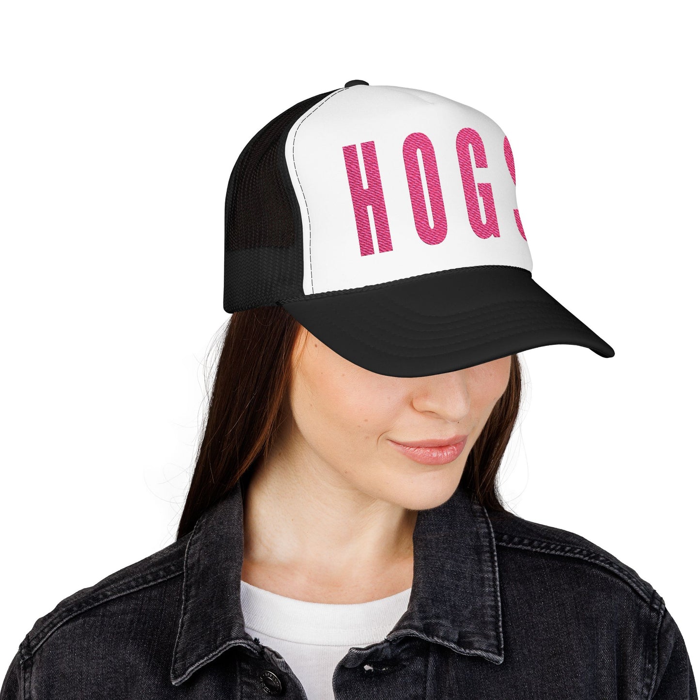 Pink Call 'Em Foam Trucker Hat
