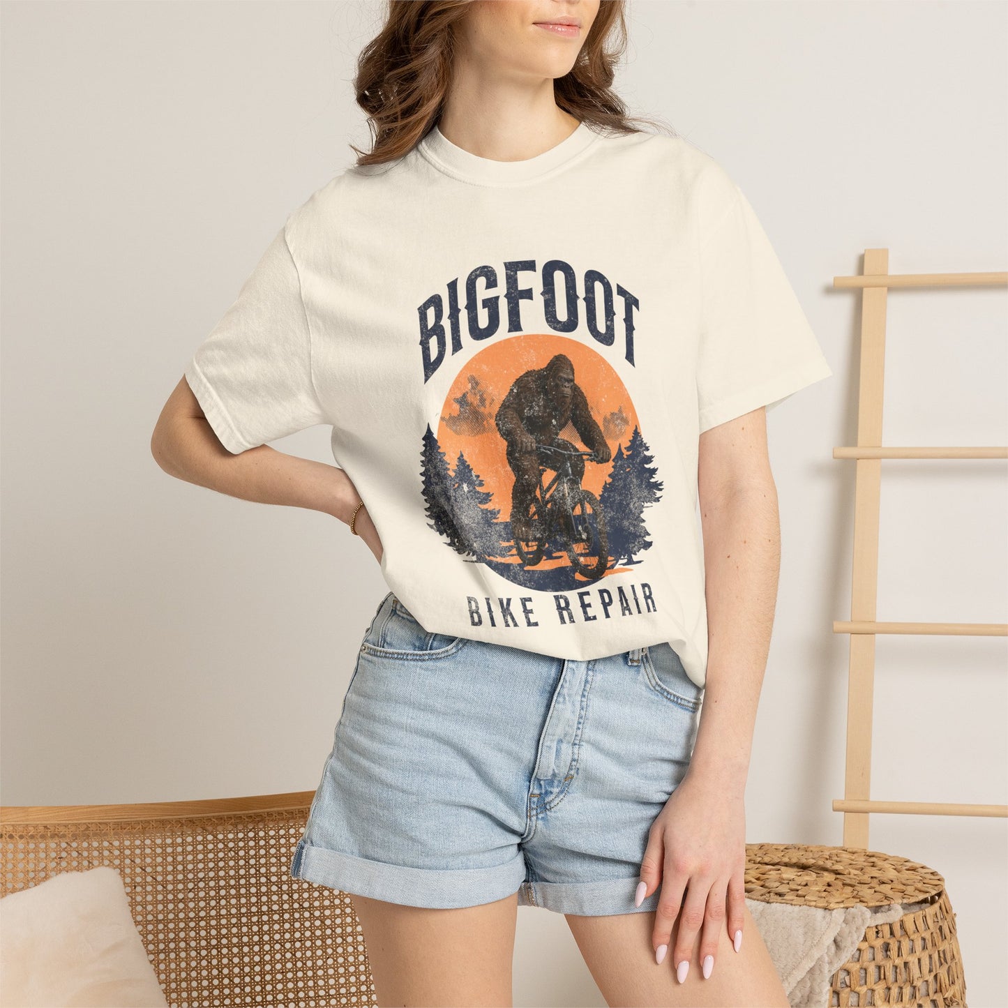 Bigfoot Bike Repair Tee
