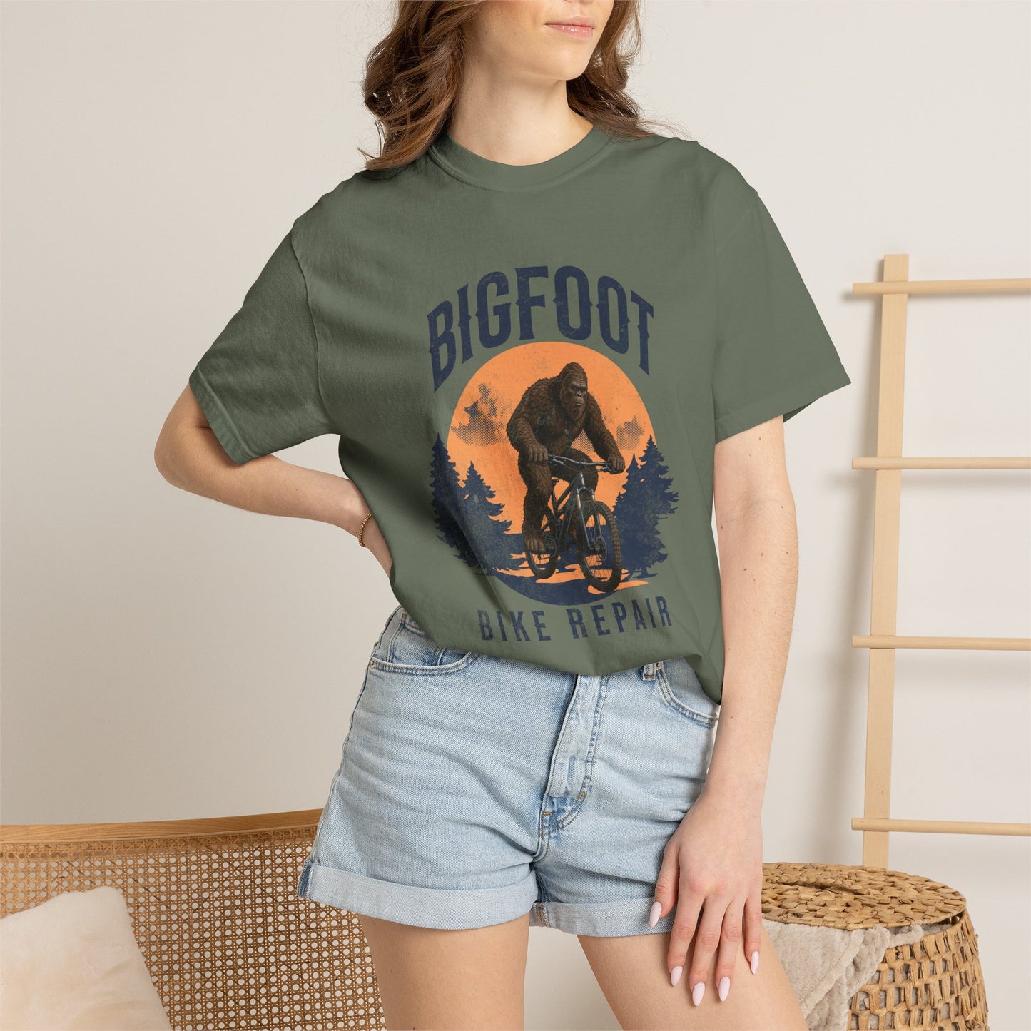 Bigfoot Bike Repair Tee