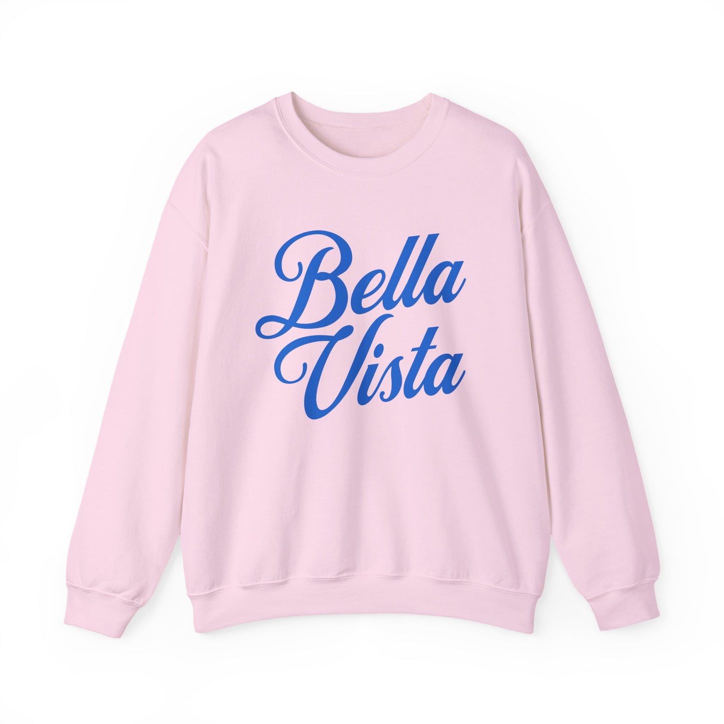 Bella Vista Blue Crewneck Sweatshirt