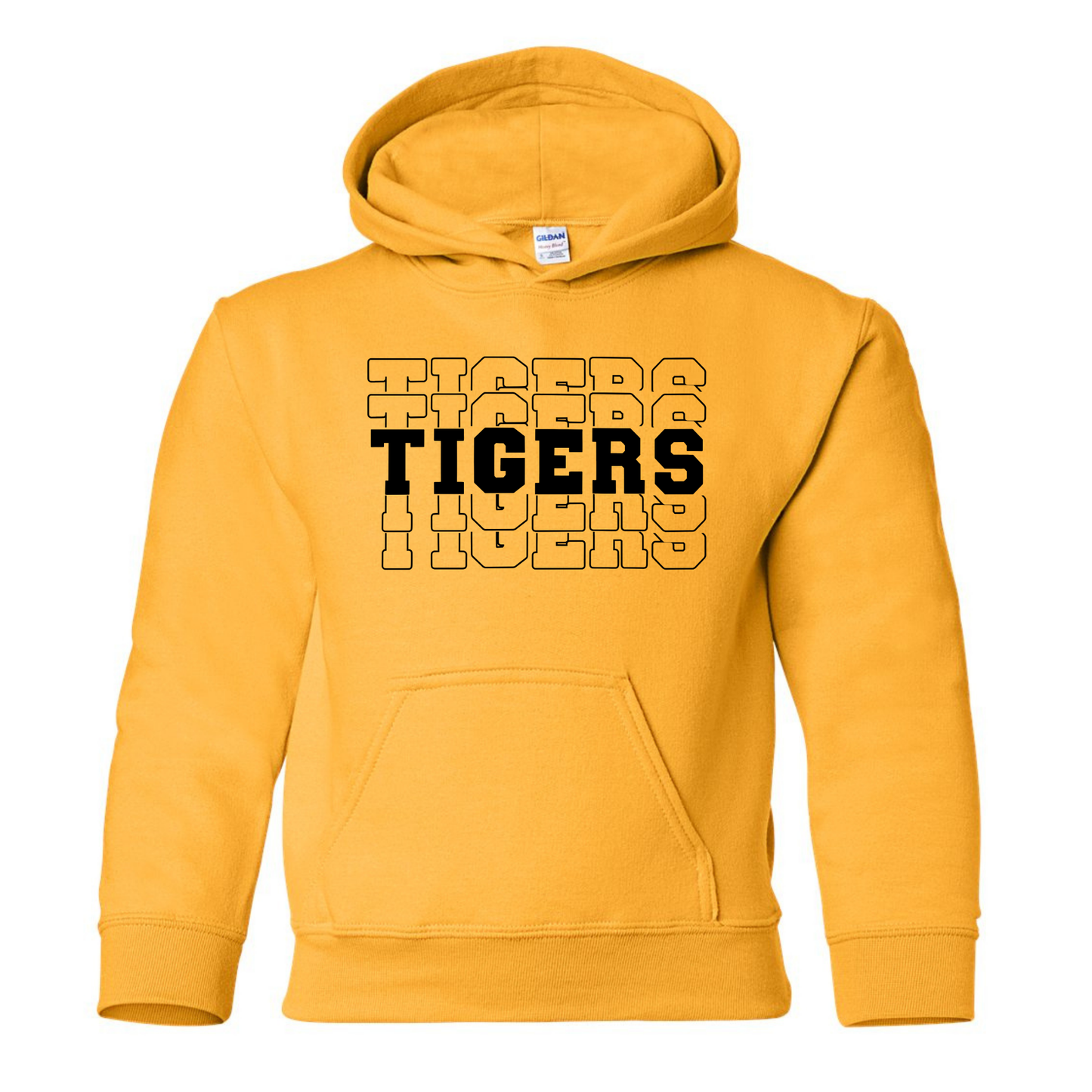 GOLD TIGERS HOODIE