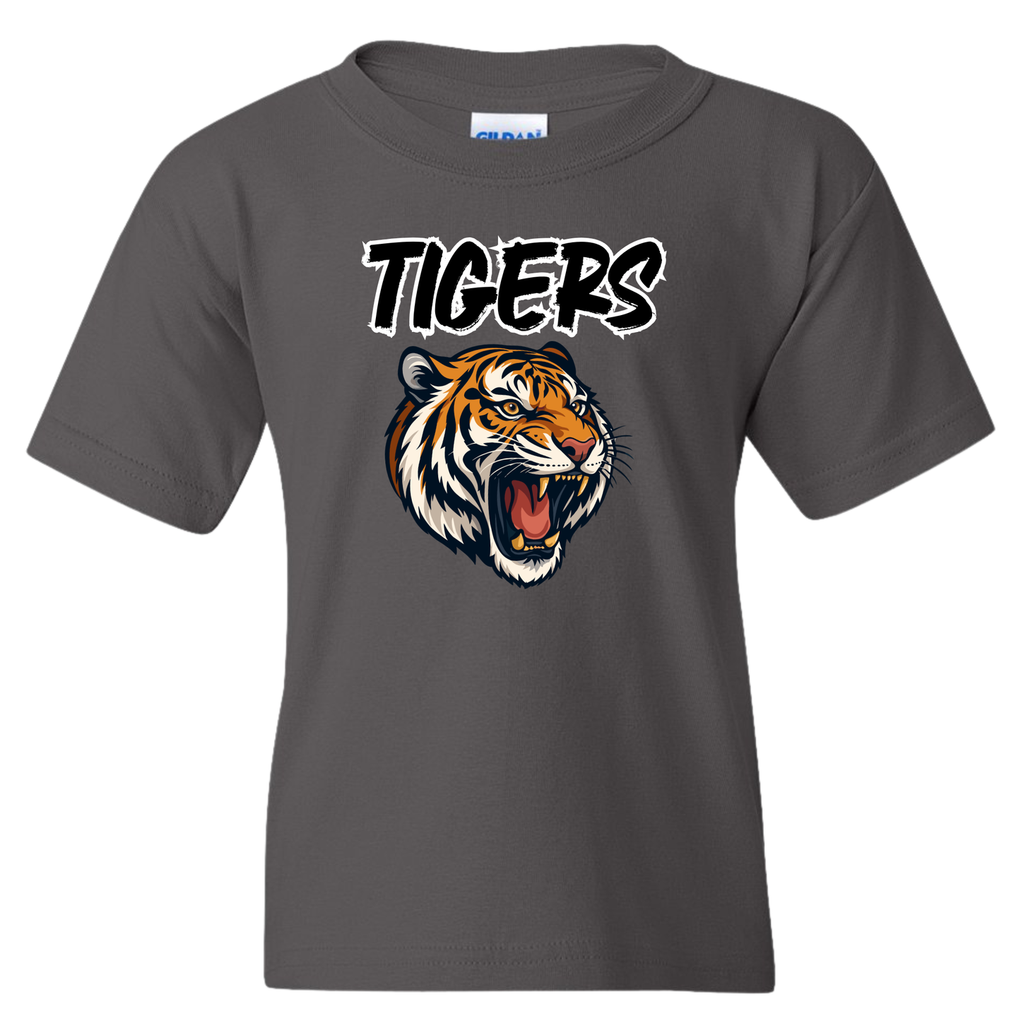 CHARCOAL TIGER TEE