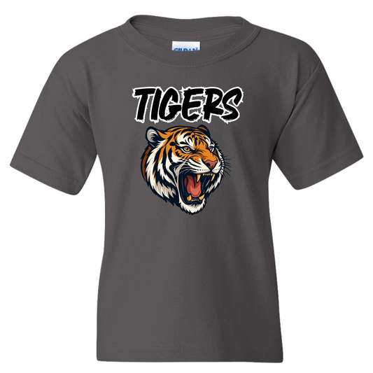CHARCOAL TIGER TEE